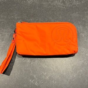 Lululemon Bright Orange Pouch